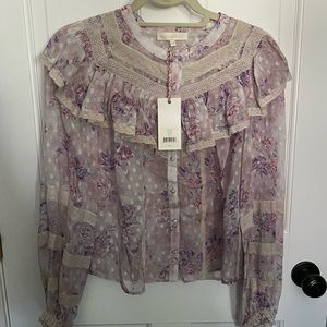 Love Shack Fancy Blouse S